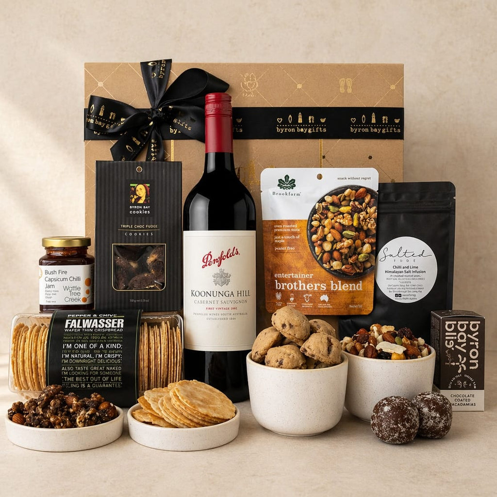 Wine and Dine Gift Hampers | Wine Gift Baskets | Christmas Hampers