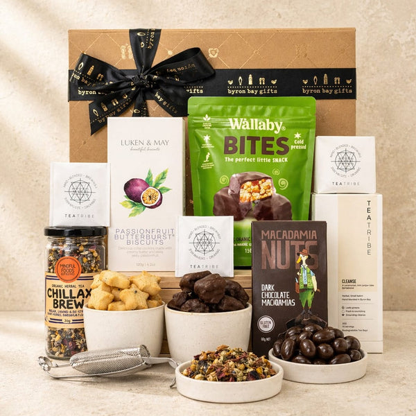 Byron Bay Gifts GIFT HAMPERS Tea & Chocolate Affair Gift Hamper